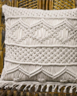 Macrame Cusion Cover - Image 4